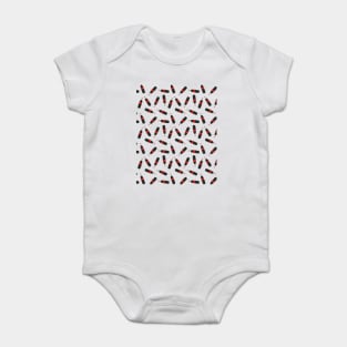 COLA FAST FOOD SODA DRINK PATTERN Baby Bodysuit